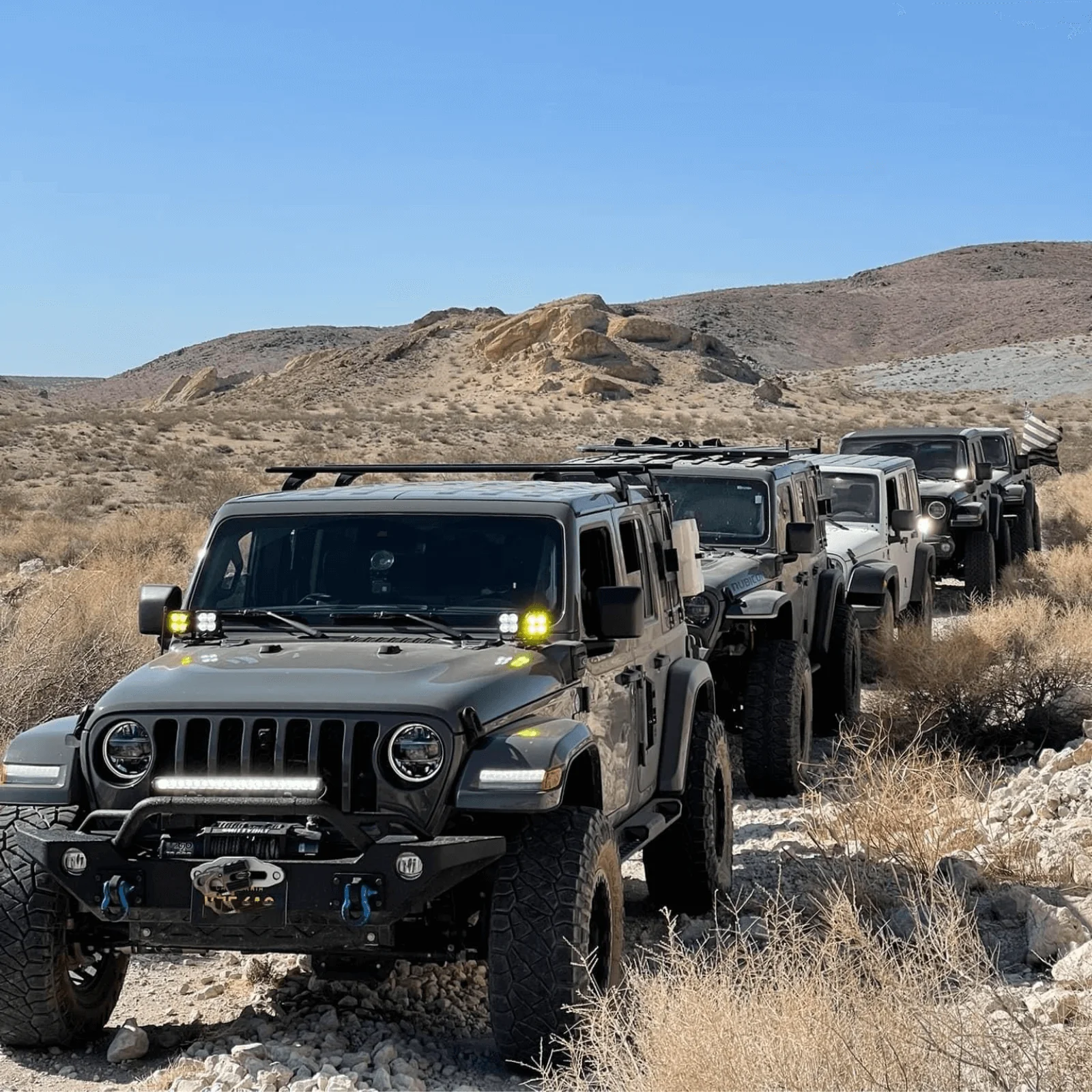 22 Inch Off-Road LED Light Bars Bumper Grille Combo Flood Spot Single Row - LASFIT - Image 2