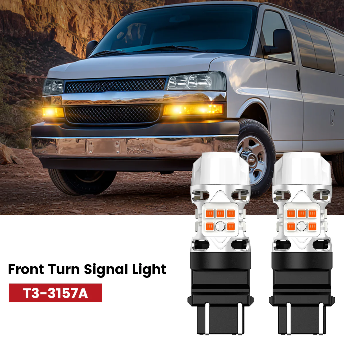Fit for 2003-2025 Chevrolet Express The Brightest LED Bulbs Upgrade | Tested and Verified - Image 17