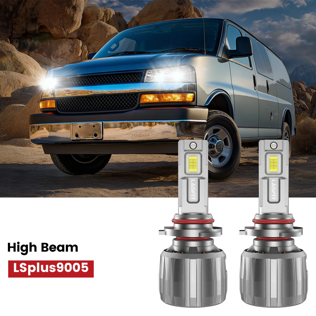 Fit for 2003-2025 Chevrolet Express The Brightest LED Bulbs Upgrade | Tested and Verified - Image 9