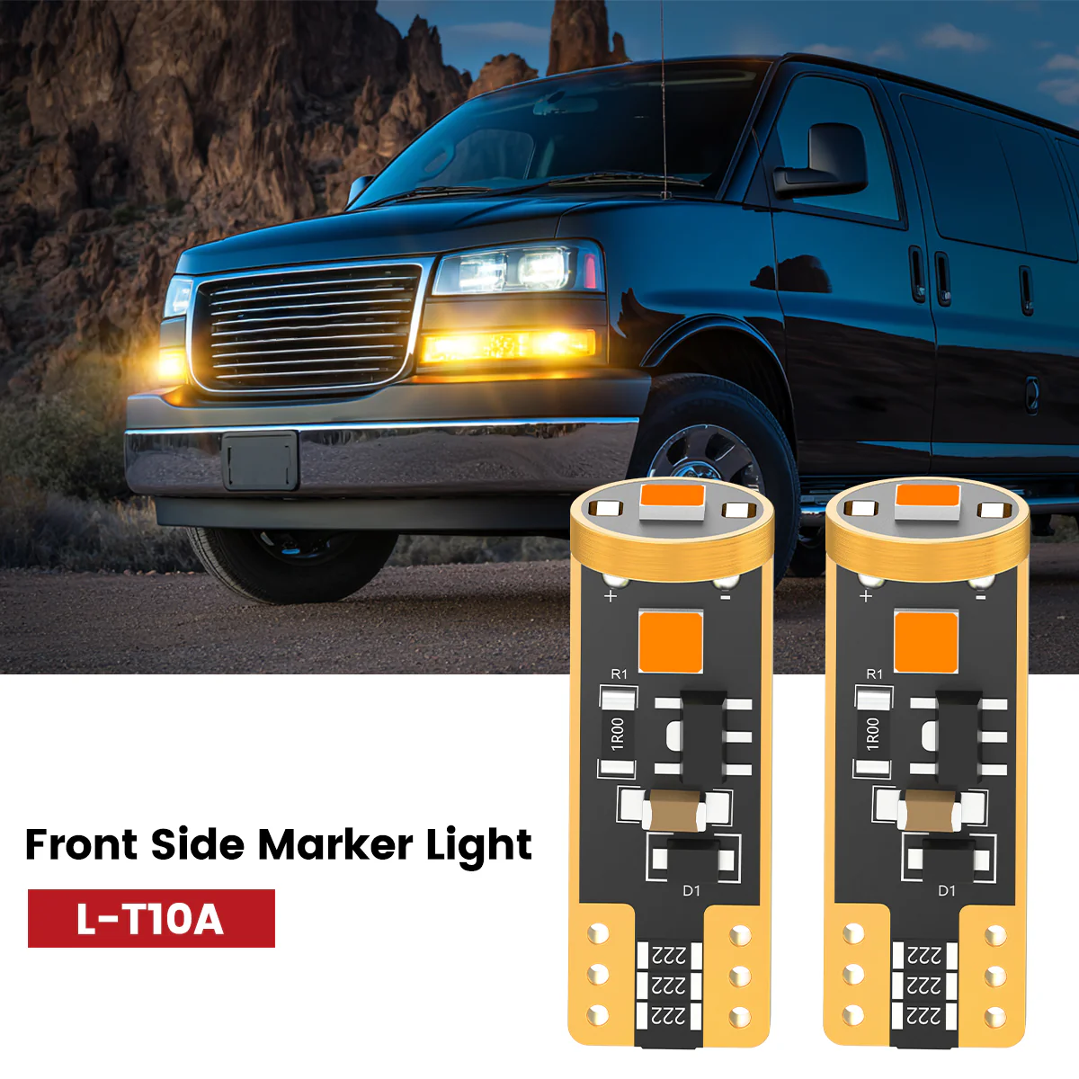 Fit for 2003-2025 GMC Savana The Brightest LED Bulbs Upgrade | Tested and Verified - Image 33