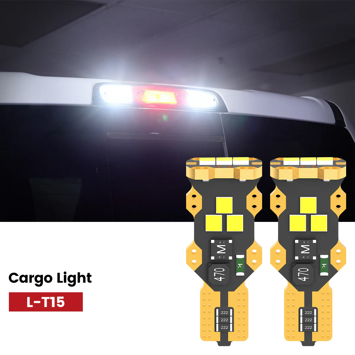 Fit for 2004-2008 Ford F-150 LED Bulbs Exterior Interior Bulb Plug n Play - Image 23