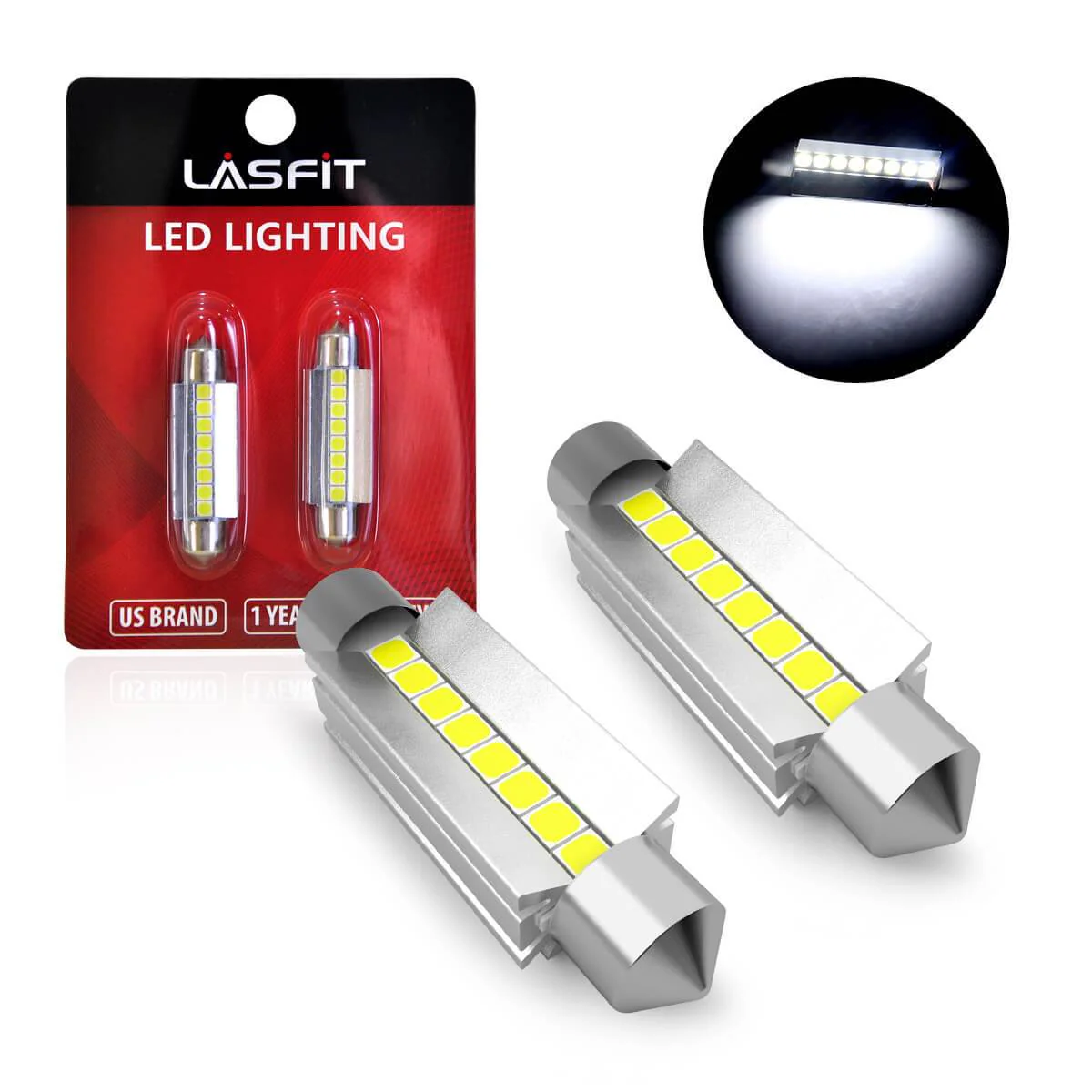 Fit for 2005-2009 Ford Mustang H13 LED Bulbs Exterior Interior Lights - Image 43