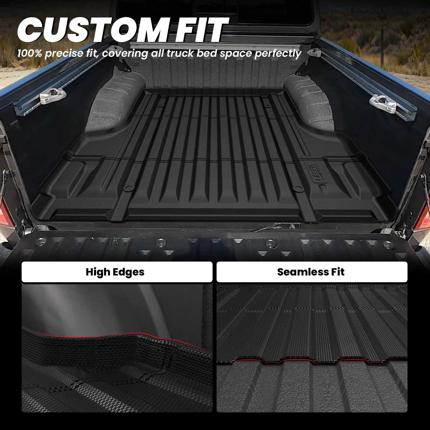 Fit for 2005-2021 Nissan Frontier 5FT Truck Bed Mat - Image 4