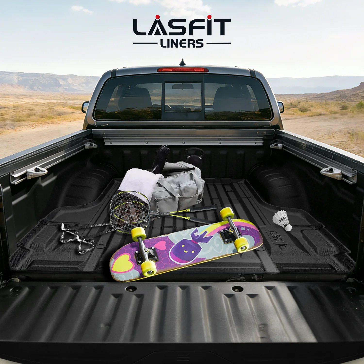 Fit for 2005-2021 Nissan Frontier 5FT Truck Bed Mat - Image 8