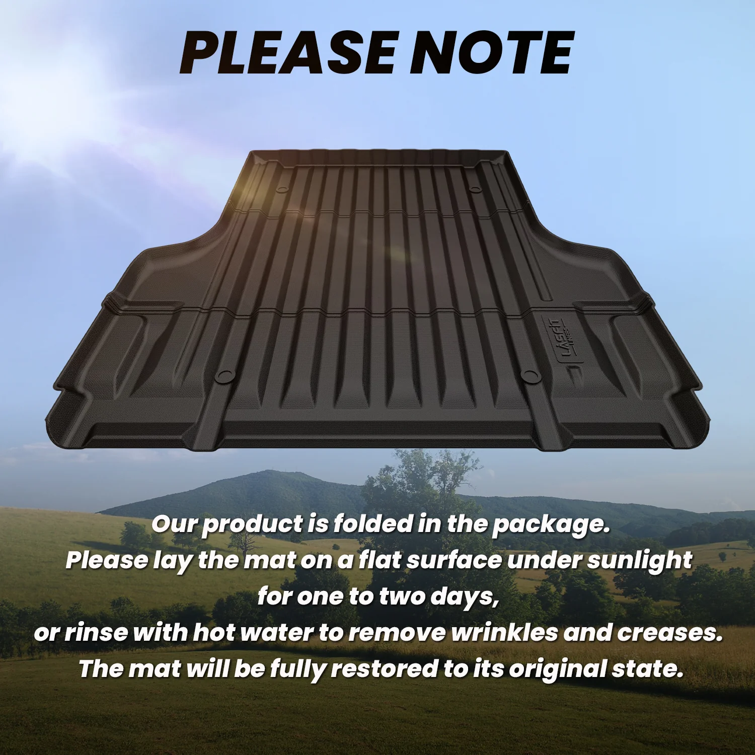 Fit for 2005-2021 Nissan Frontier 5FT Truck Bed Mat - Image 9