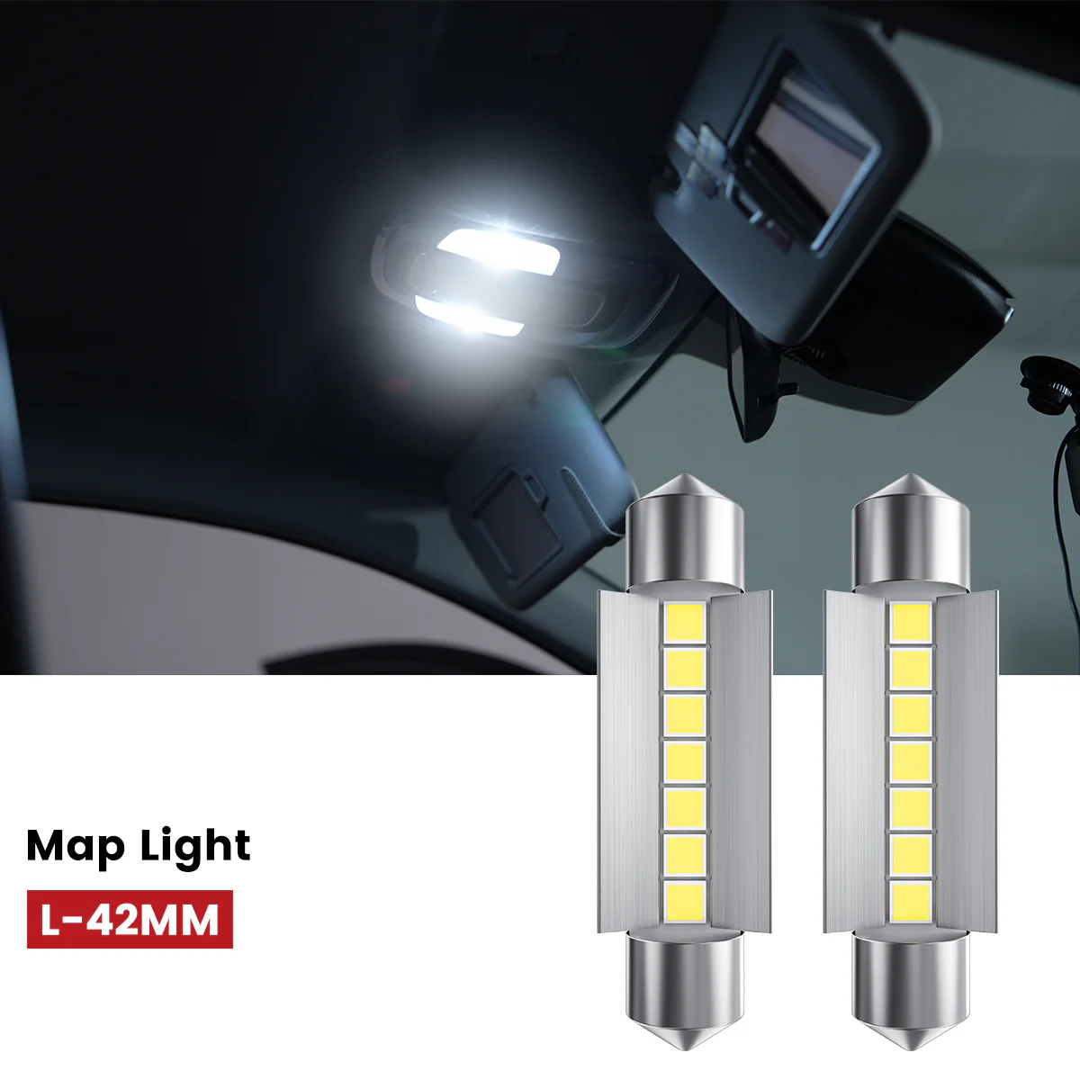Fit for 2006-2009 Ram 2500/3500 The Brightest LED Bulbs Upgrade - Image 42