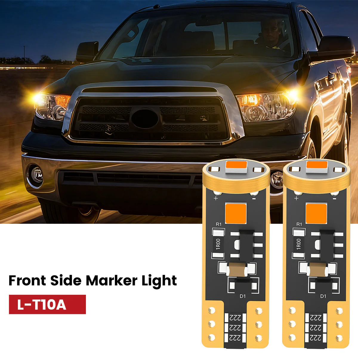 Fit for 2007-2013 Toyota Tundra LED Bulbs H11 9005 Exterior Interior Lights - Image 29