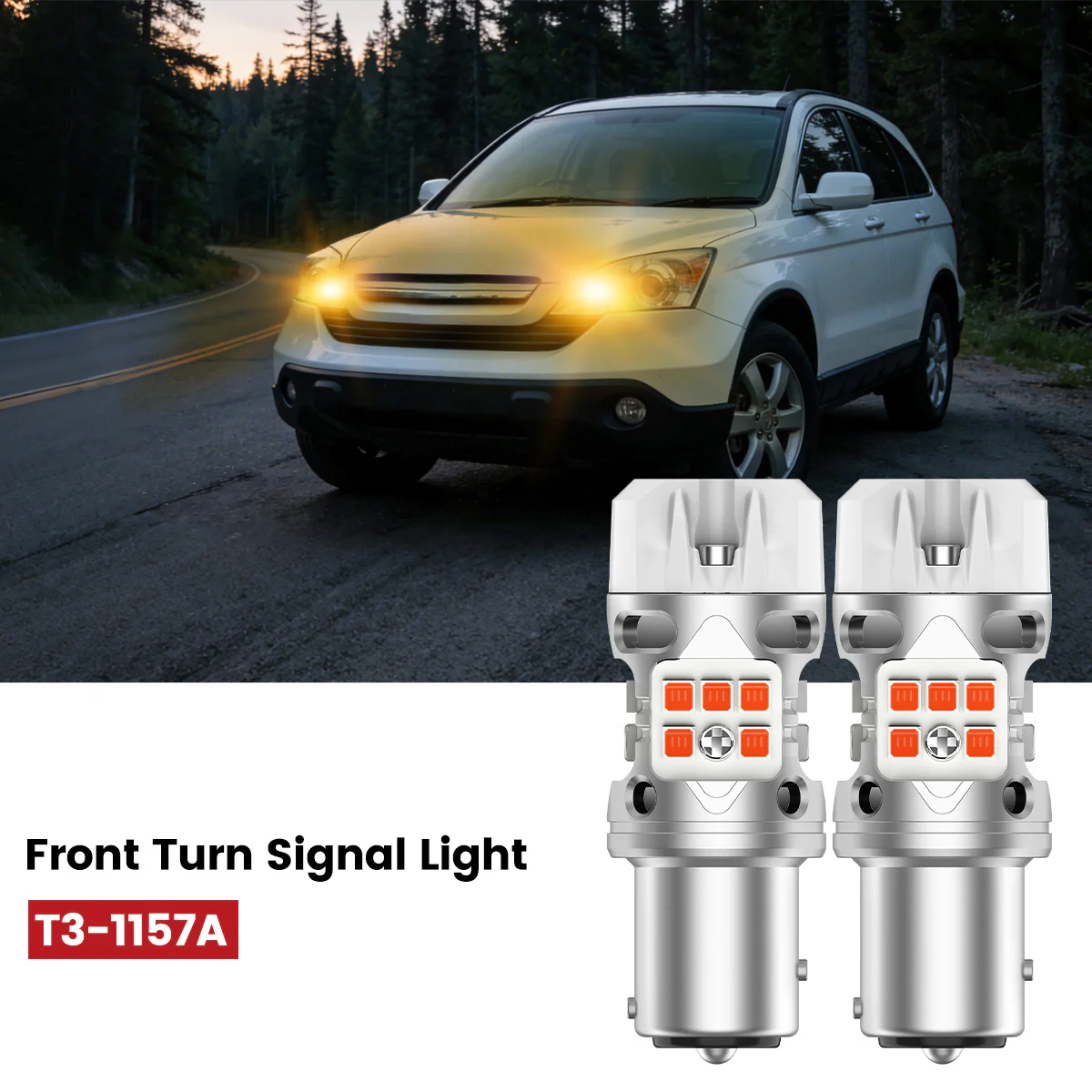 Fit for 2007-2014 Honda CR-V LED Bulbs H4 Exterior Interior Bulbs Plug n Play - Image 17