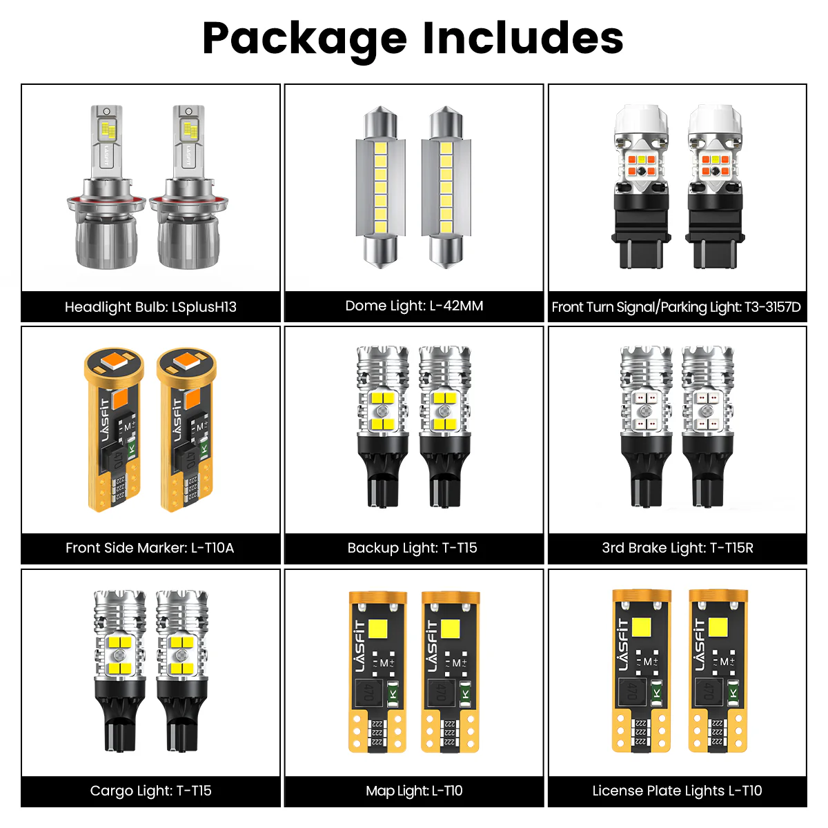 Fit for 2008-2010 Ford F-250 F-350 Super Duty The Brightest LED Bulbs Upgrade | Tested and Verified - Image 5