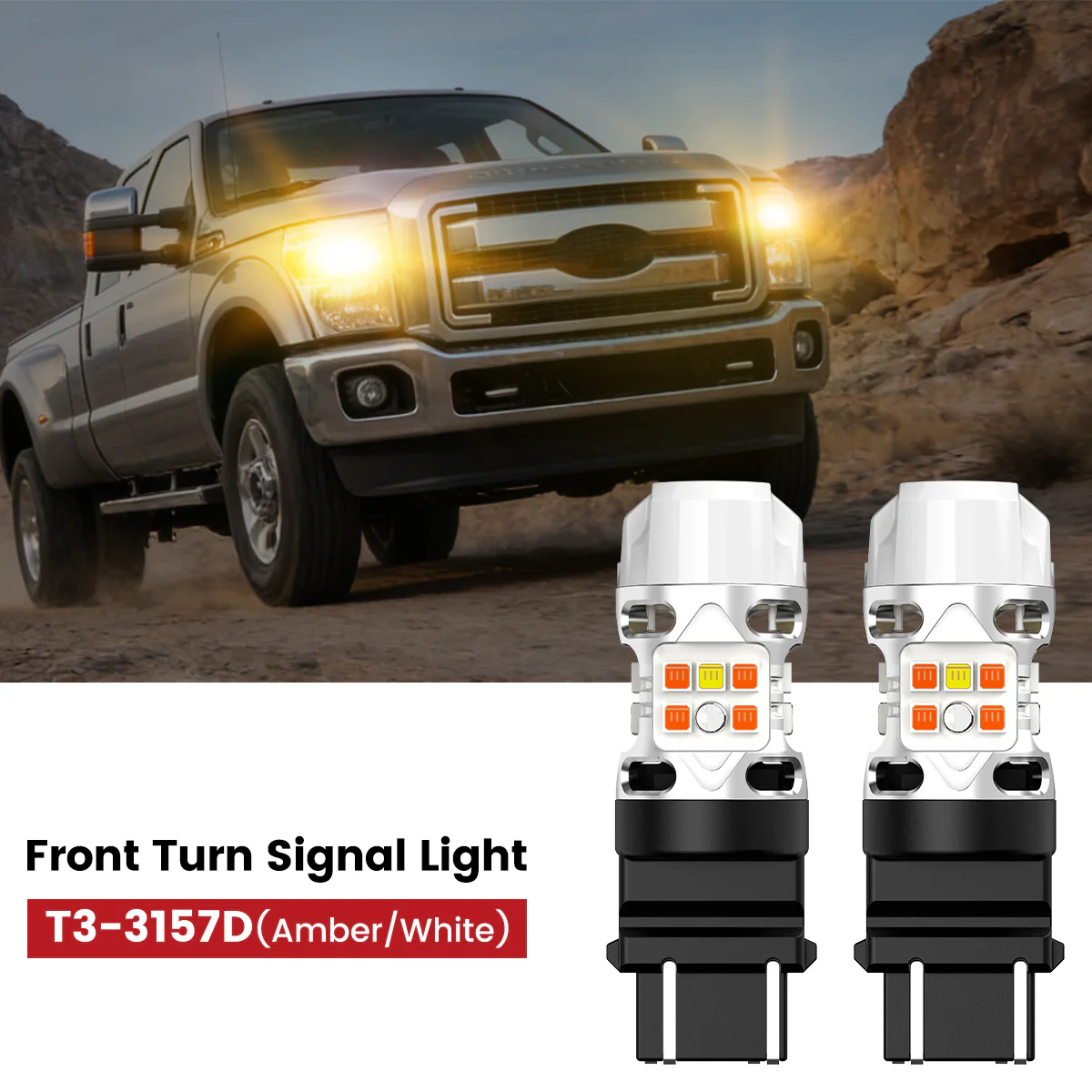 Fit for 2008-2016 Ford F-450 F-550 Super Duty The Brightest LED Bulbs Upgrade - Image 21