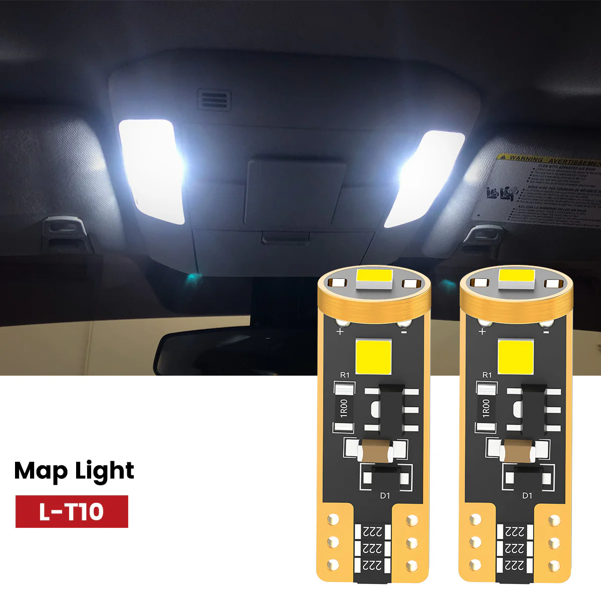 Fit for 2008-2016 Ford F-450 F-550 Super Duty The Brightest LED Bulbs Upgrade - Image 48