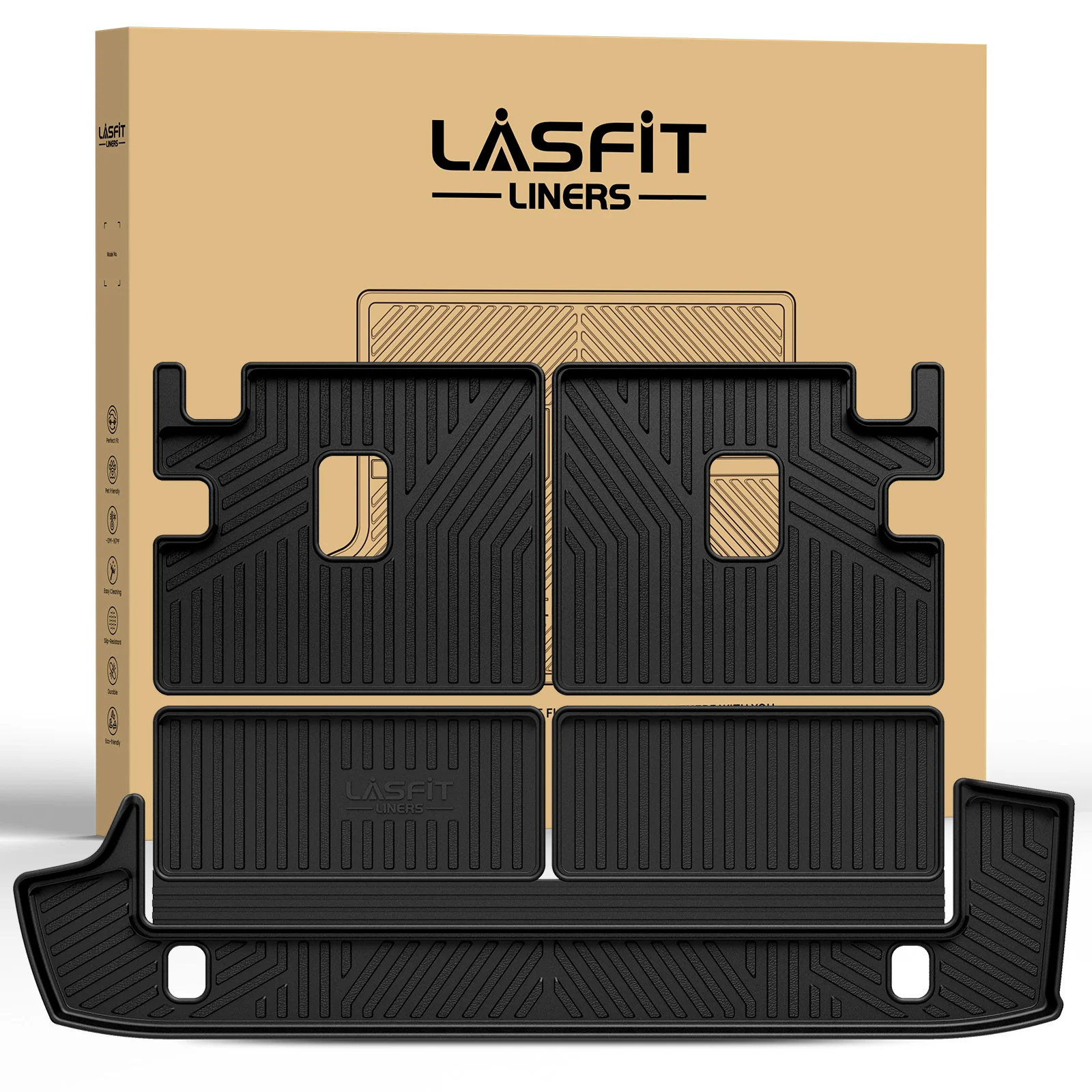 Fit for 2013-2024 Toyota 4Runner Floor Mats or Cargo Mat or Seatback Mat - Image 54