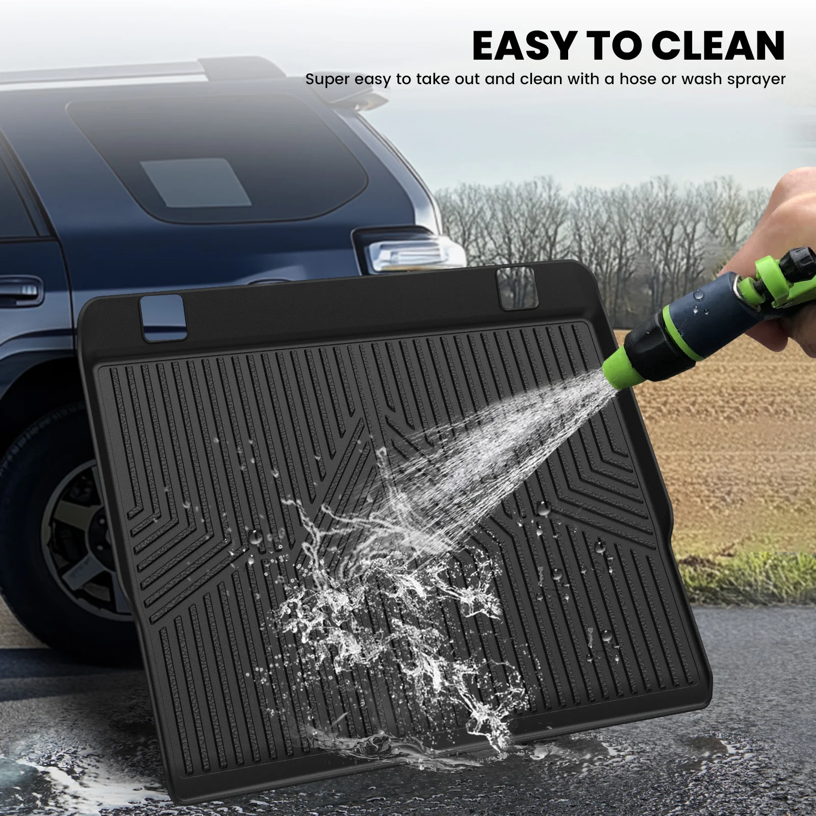 Fit for 2013-2024 Toyota 4Runner Floor Mats or Cargo Mat or Seatback Mat - Image 27
