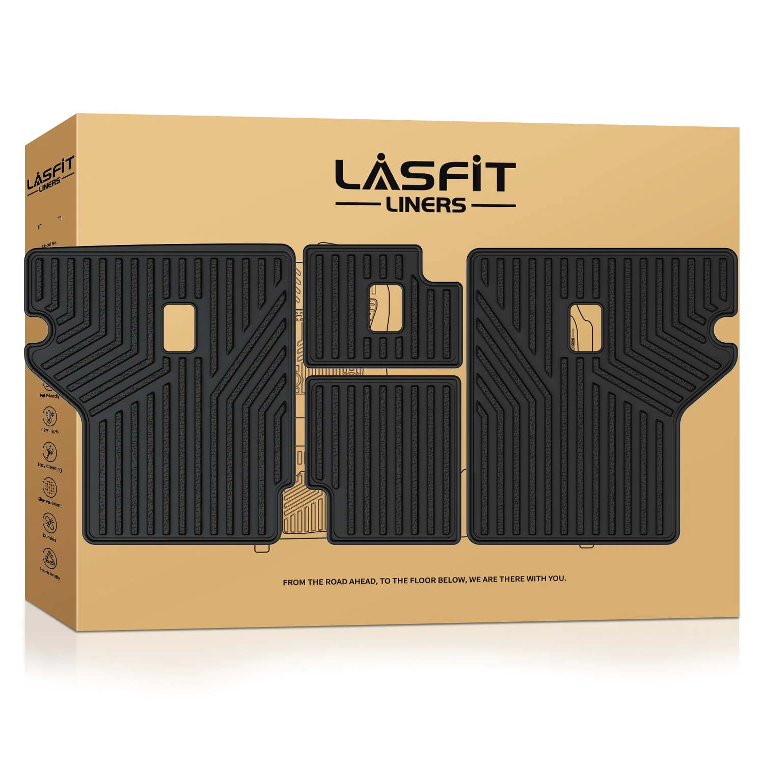 Fit for 2013-2024 Toyota 4Runner Floor Mats or Cargo Mat or Seatback Mat - Image 75