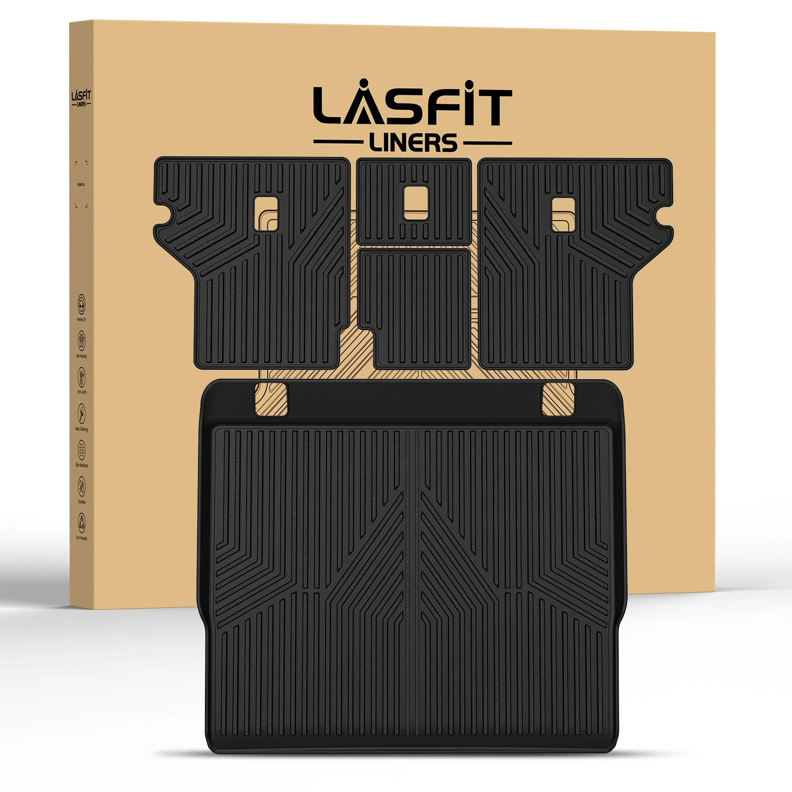 Fit for 2013-2024 Toyota 4Runner Floor Mats or Cargo Mat or Seatback Mat - Image 29