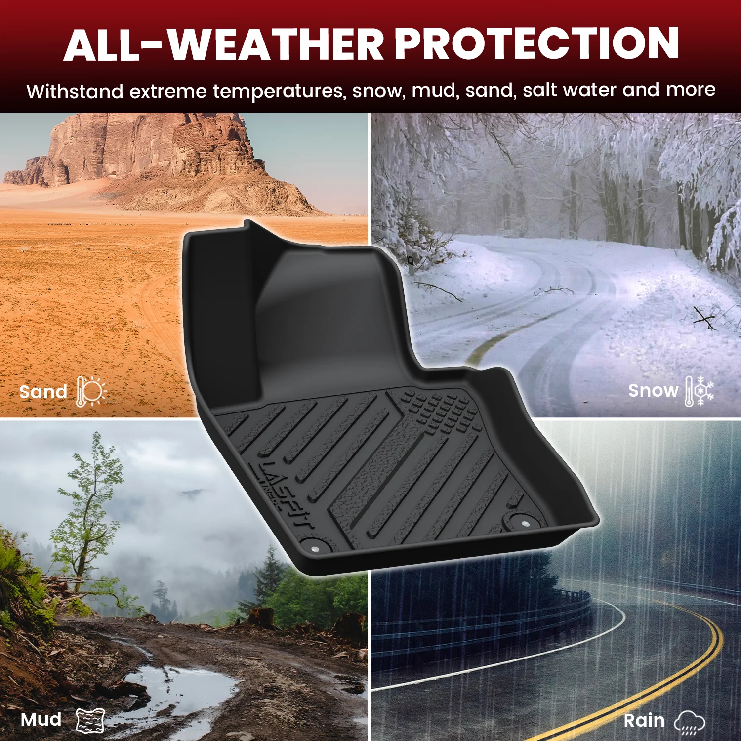 Fit for 2011-2018 Volkswagen Jetta Floor Mats or Cargo Mat, Not Fit Jetta SportWagen - Image 20