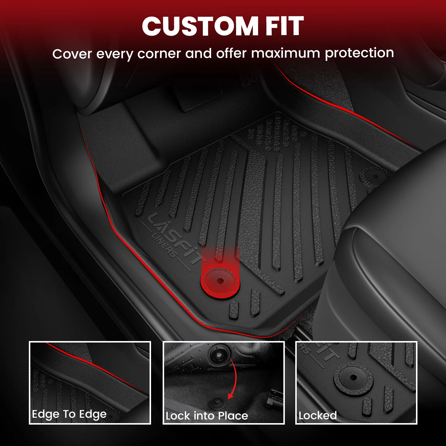 Fit for 2012-2018 Volkswagen Jetta GLI Floor Mats or Cargo Mat - Image 2