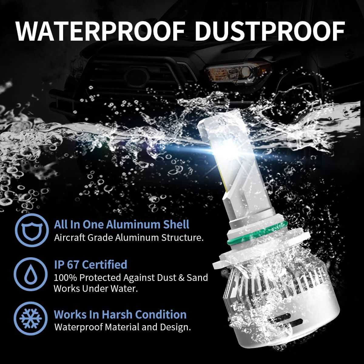 Fit for 2013-2015 Ram 2500 3500 LED Bulbs Upgrade - Image 10