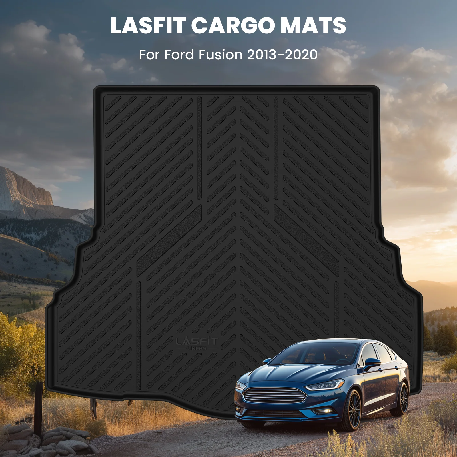 Fit for 2017-2020 Ford Fusion Custom Floor Mats or Cargo Mat - Image 19
