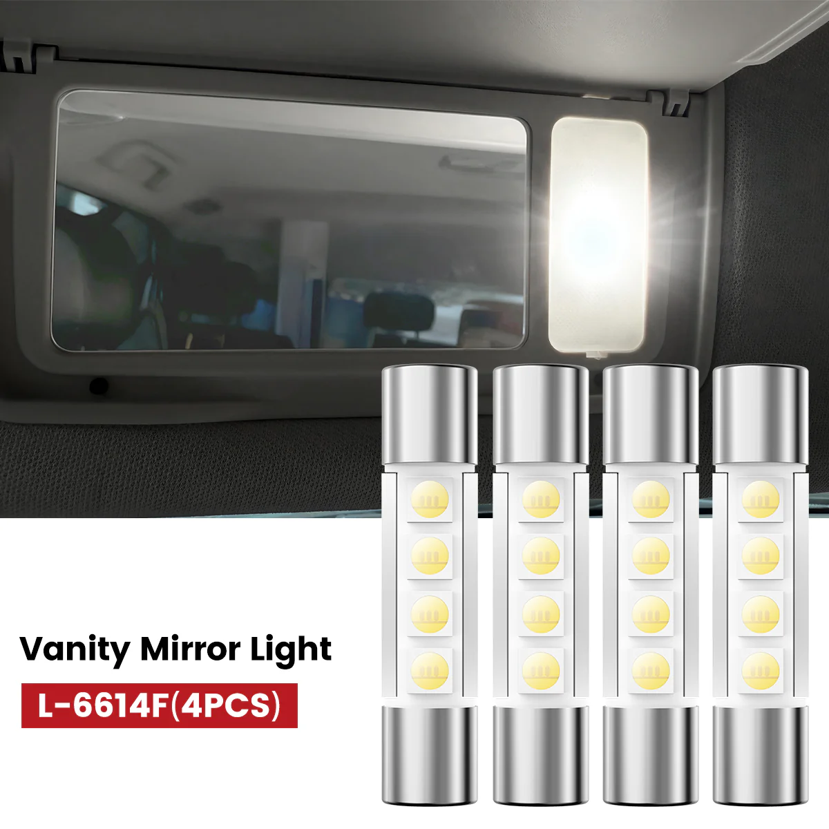 Fit for 2013-2016 GMC Acadia The Brightest LED Bulbs Upgrade | Tested and Verified - Image 27