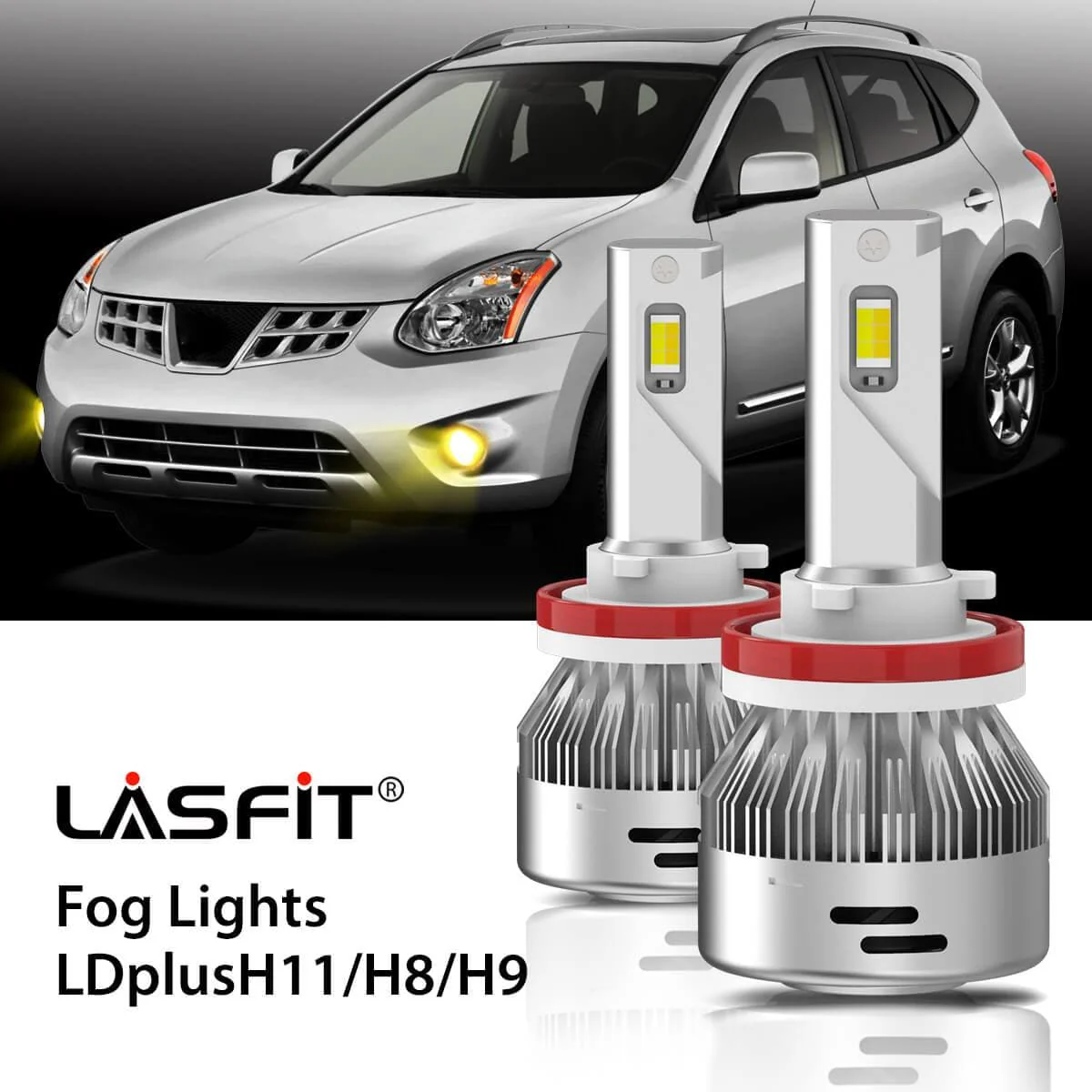 Fit for 2014-2015 Nissan Rogue Select LED Bulbs H11 Exterior Interior Lights - Image 11