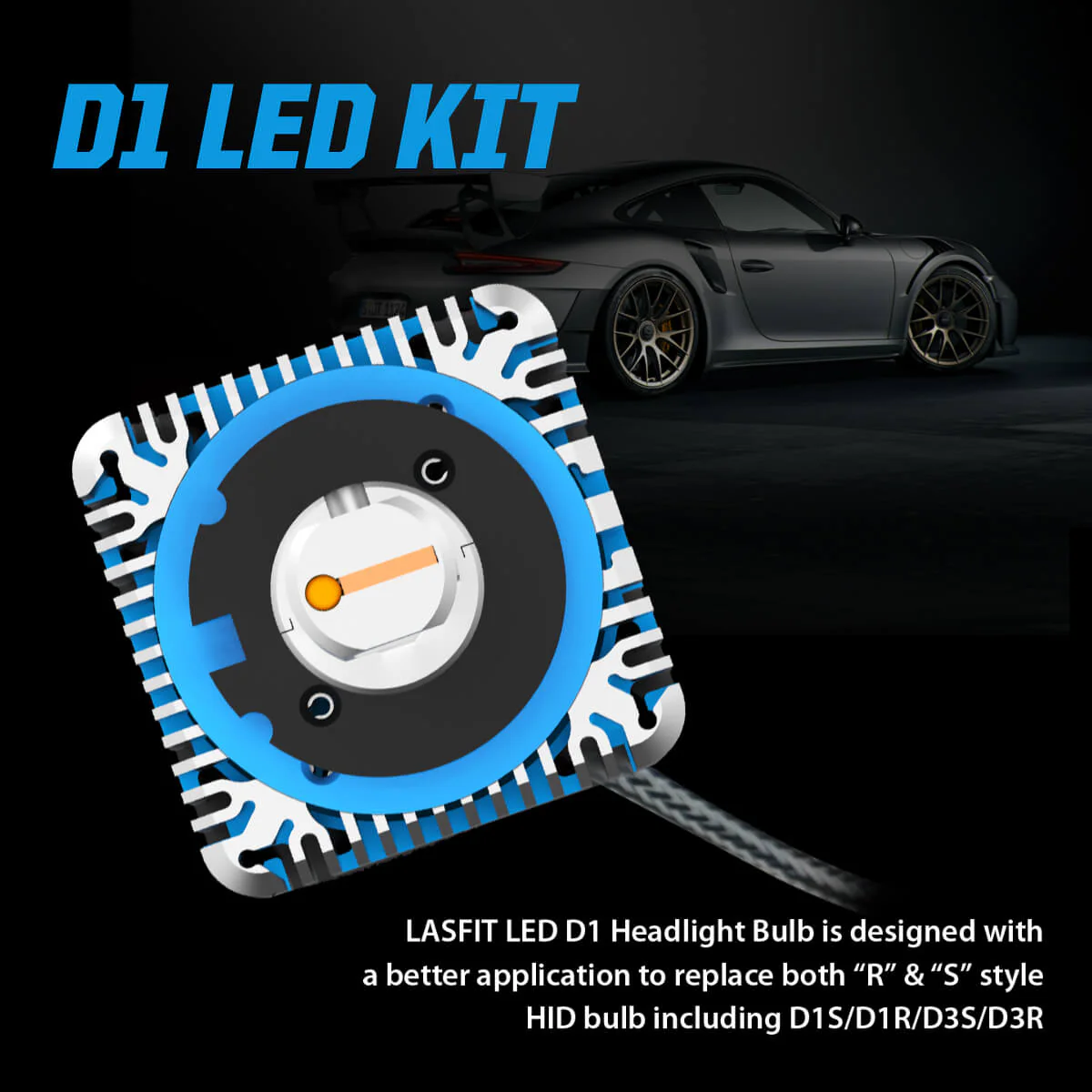 100W D1S D1R D3S D3R LS Plus Series | 11,000LM 6000K LED Bulbs Not Plug and Play - Image 10