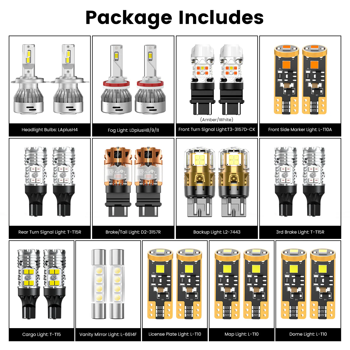 Custom Engineered for 2014-2017 Toyota Tundra LED Bulbs Upgrade - Image 58