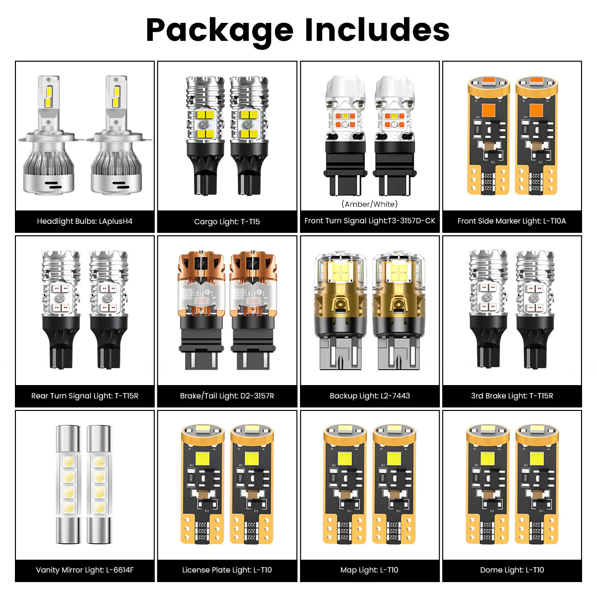 Custom Engineered for 2014-2017 Toyota Tundra LED Bulbs Upgrade - Image 60