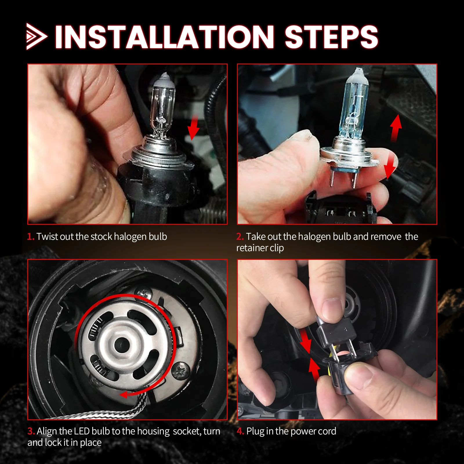 Custom Designed H7 LED Bulbs Retainer Adapter Perfect Fit for Kia / Hyundai | Pro Series - Image 8