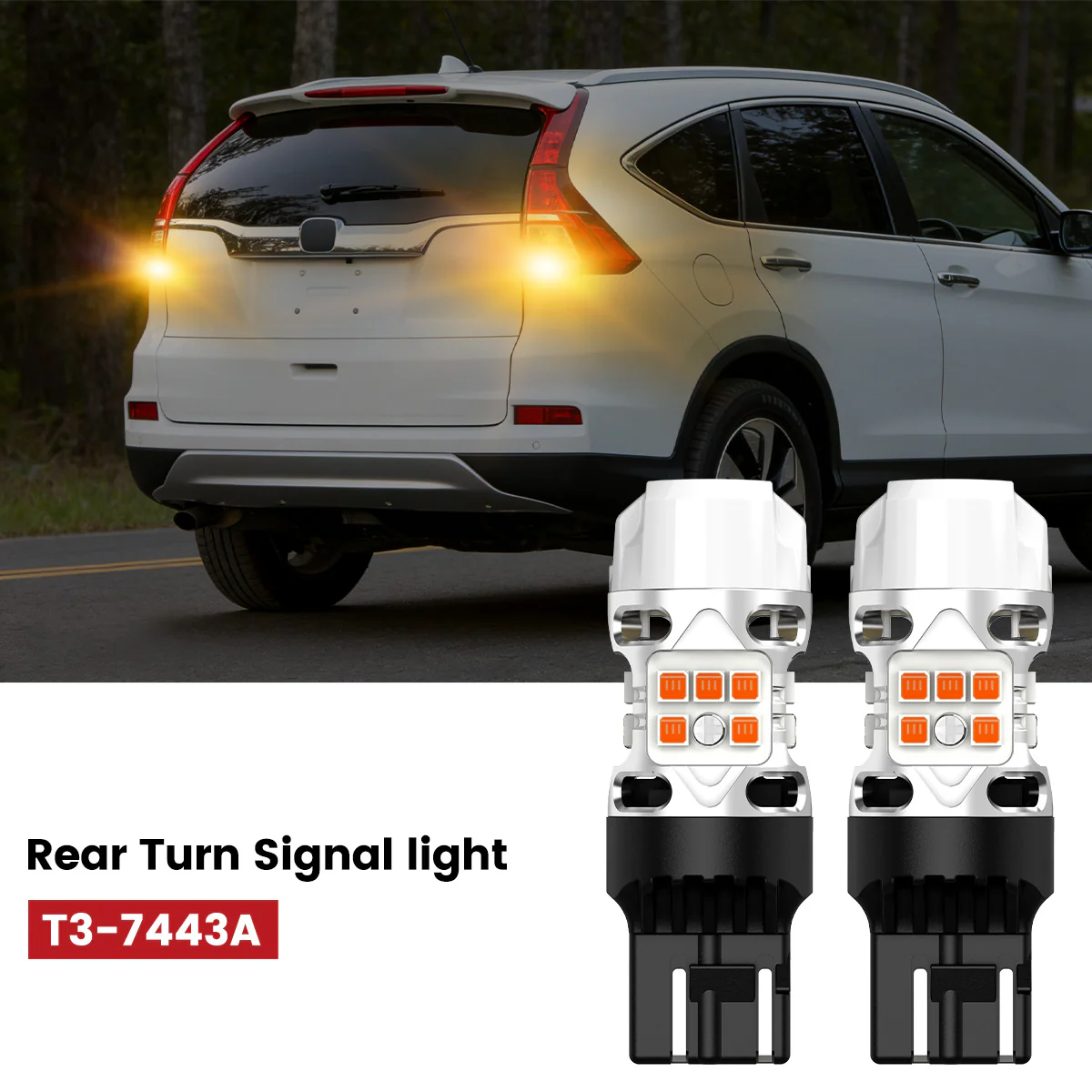 Fit for 2015-2016 Honda CR-V LED Bulbs H11 9005 Exterior Interior Lights Plug n Play - Image 23