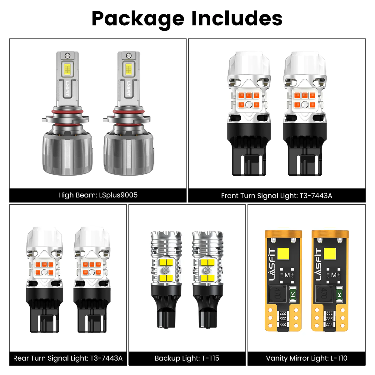 Fit for 2015-2017 Lexus NX The Brightest LED Bulbs Upgrade | Tested and Verified - Image 2