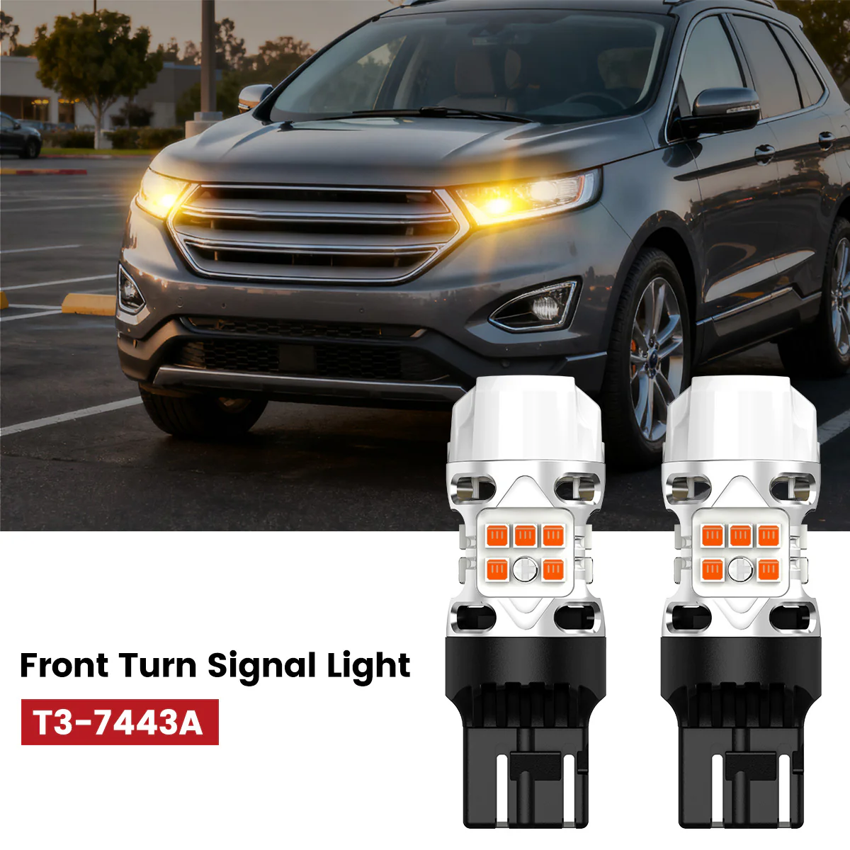 Fit for 2015-2018 Ford Edge The Brightest LED Bulbs Upgrade | Tested and Verified - Image 24