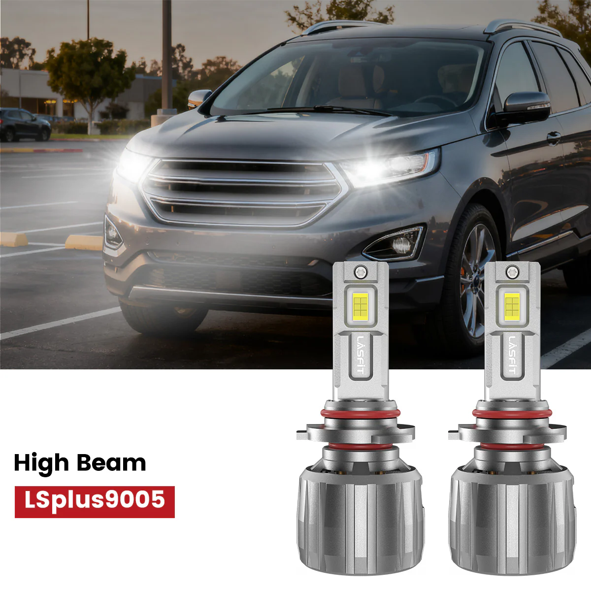 Fit for 2015-2018 Ford Edge The Brightest LED Bulbs Upgrade | Tested and Verified - Image 8