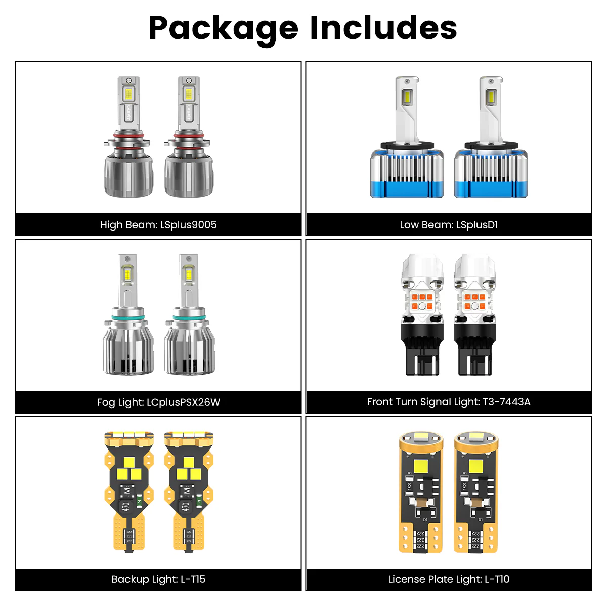 Fit for 2015-2020 Chevrolet Suburban The Brightest LED Bulbs Upgrade | Tested and Verified - Image 5