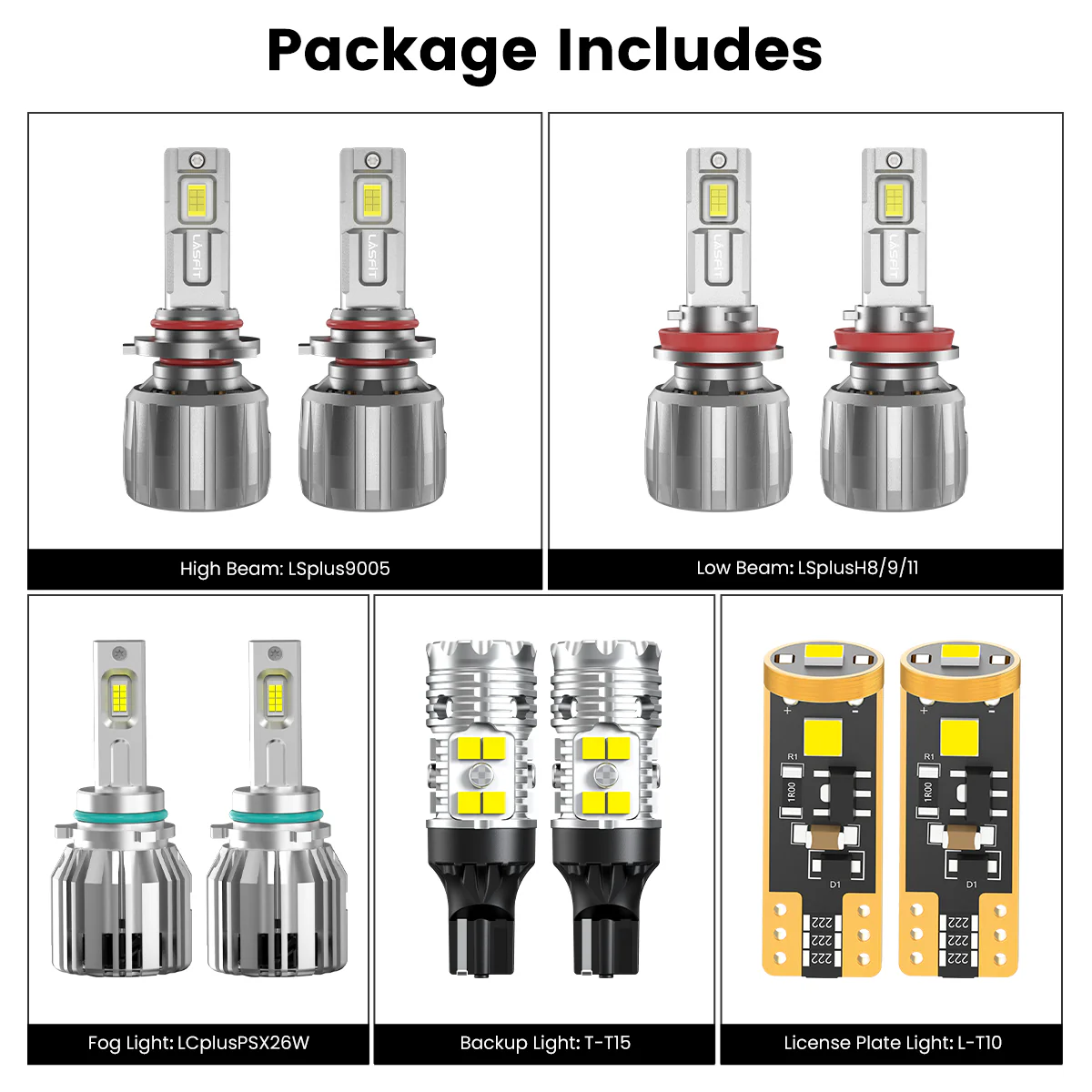 Fit for 2015-2020 GMC Yukon The Brightest LED Bulbs Upgrade | Tested and Verified - Image 2