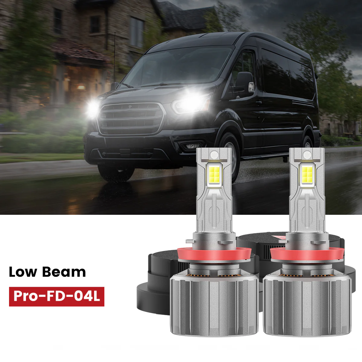 Custom Engineered for 2015-2025 Ford Transit-150/250/350 LED Bulbs Upgrade | Tested and Verified - Image 7