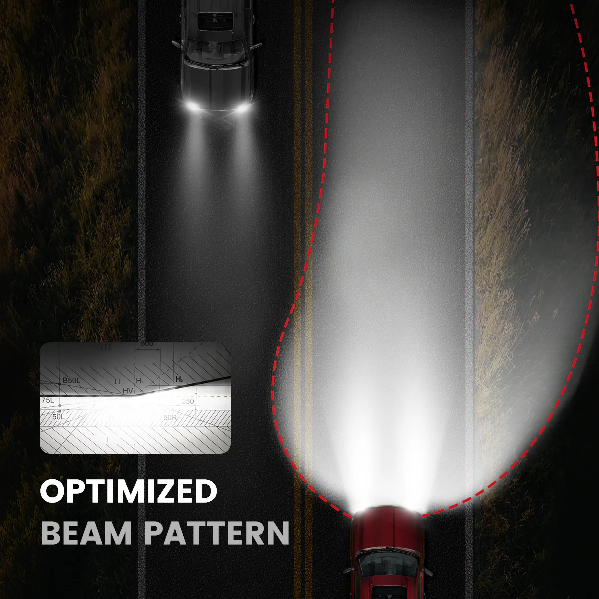 Custom Engineered for 2022-2026 Chevrolet Silverado 1500 WT Custom Trail Boss LED Bulbs Upgrade | Tested and Verified - Image 38