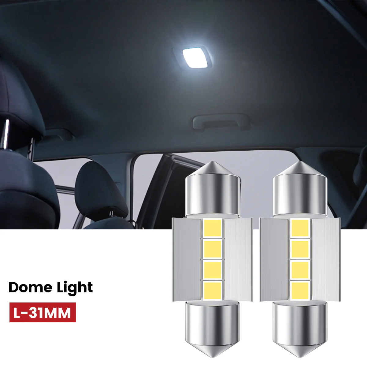 Fit for 2016-2018 Toyota RAV4 LED Bulbs Upgrade - Image 35