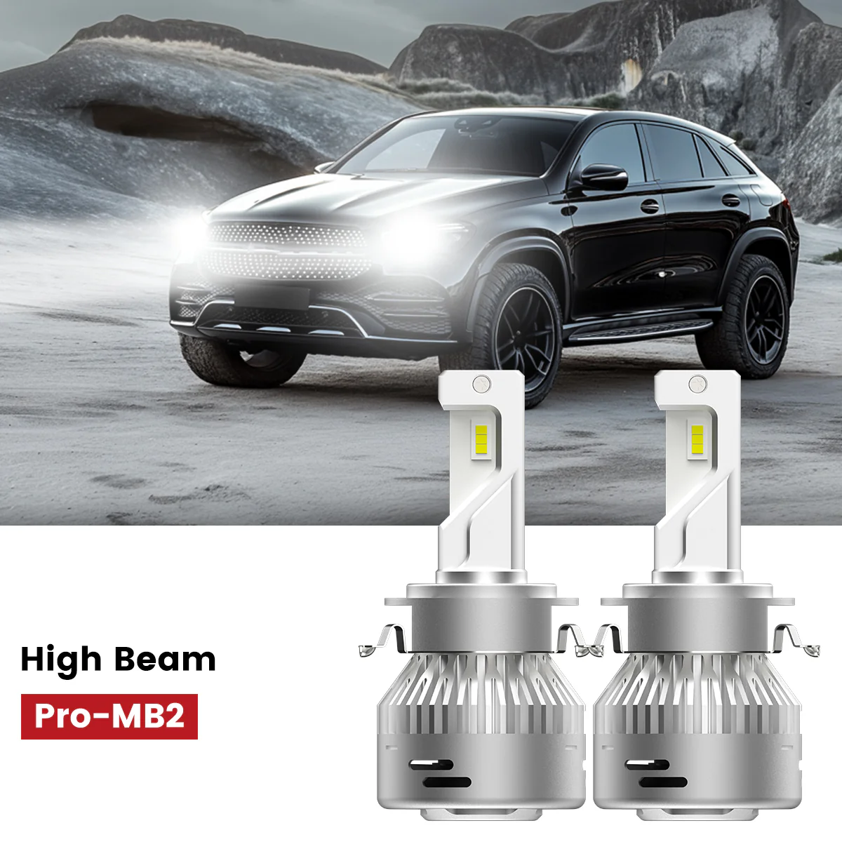 Fit for 2016-2019 Mercedes Benz GLE-Class LED Headlight Bulbs Plug & Play - Image 8