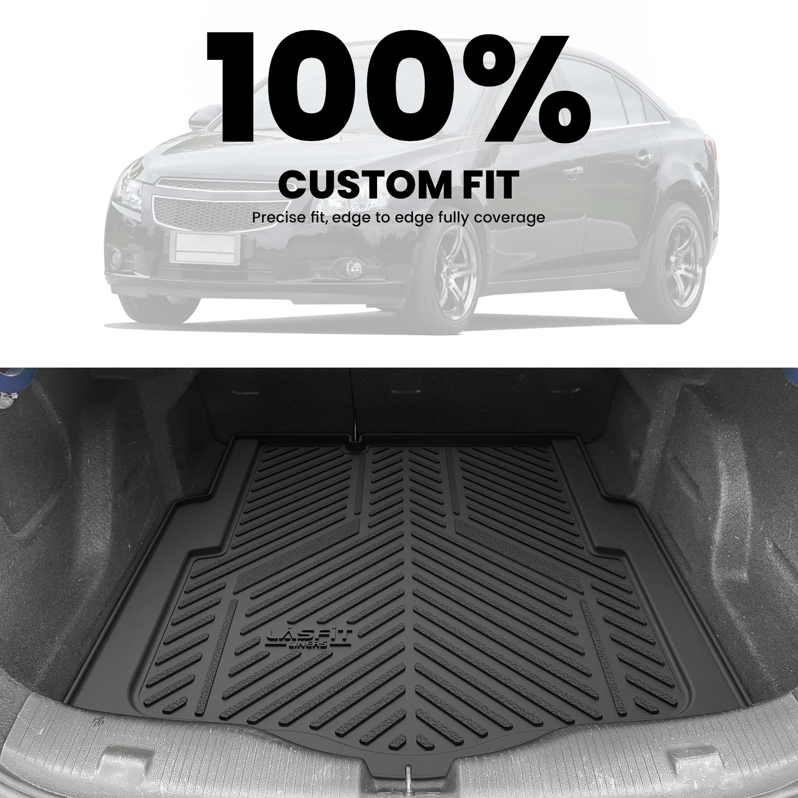 Fit for 2016-2020 Chevrolet Cruze Floor Mats or Cargo Mat, Not For 2016 Limited trim - Image 13