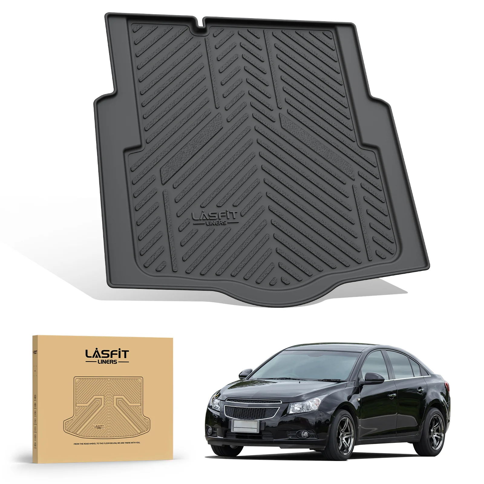 Fit for 2016-2020 Chevrolet Cruze Floor Mats or Cargo Mat, Not For 2016 Limited trim - Image 17