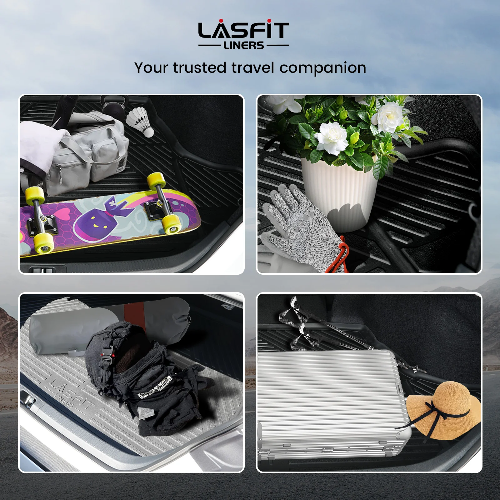 Fit for 2016-2020 Kia Sorento Floor Mats or Seatback & Cargo Mats, Fit 7 Seats Only - Image 14