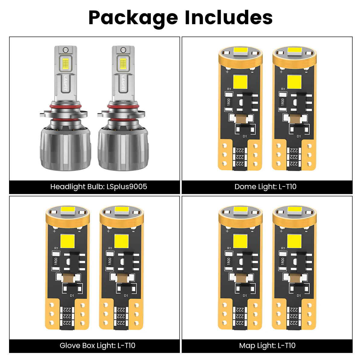 Fit for 2015-2022 Dodge Charger The Brightest LED Bulbs Upgrade | Tested and Verified - Image 2