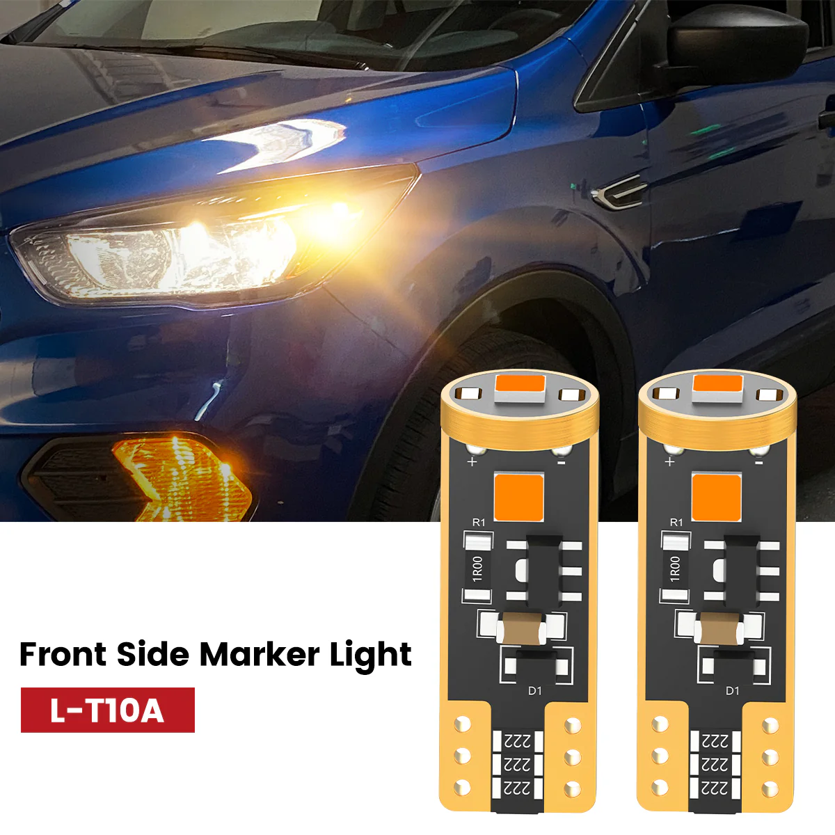 Fit for 2017-2018 Ford Escape The Brightest LED Bulbs Upgrade | Tested and Verified - Image 54