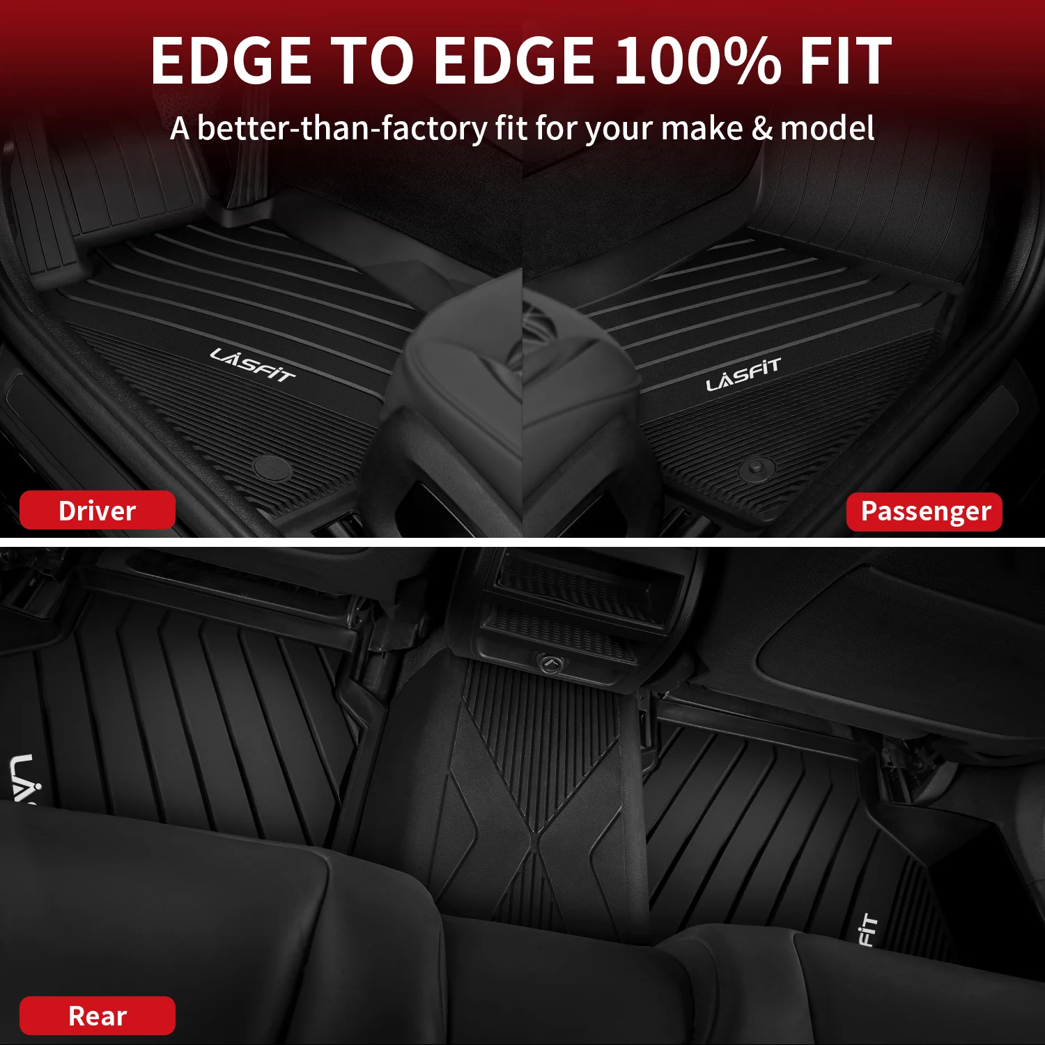 Fit for 2017-2023 BMW 5 Series Floor Mats or Cargo Mat, for 530e 530i 540i 540d m550i, Not Fit GT - Image 14
