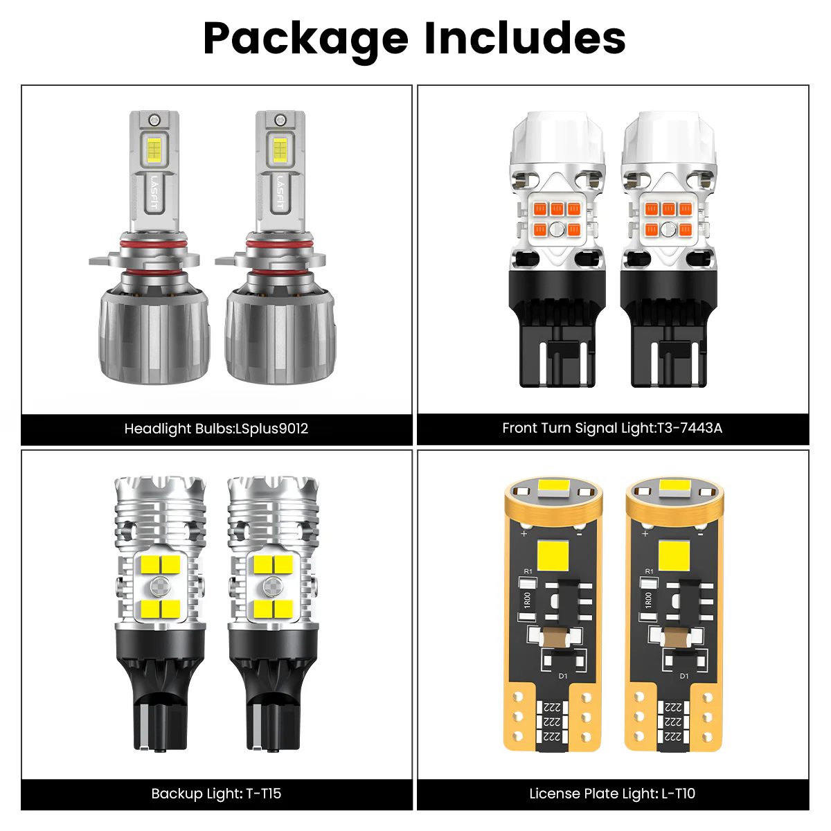 Fit for 2017-2019 GMC Acadia The Brightest LED Bulbs Upgrade | Tested and Verified - Image 5