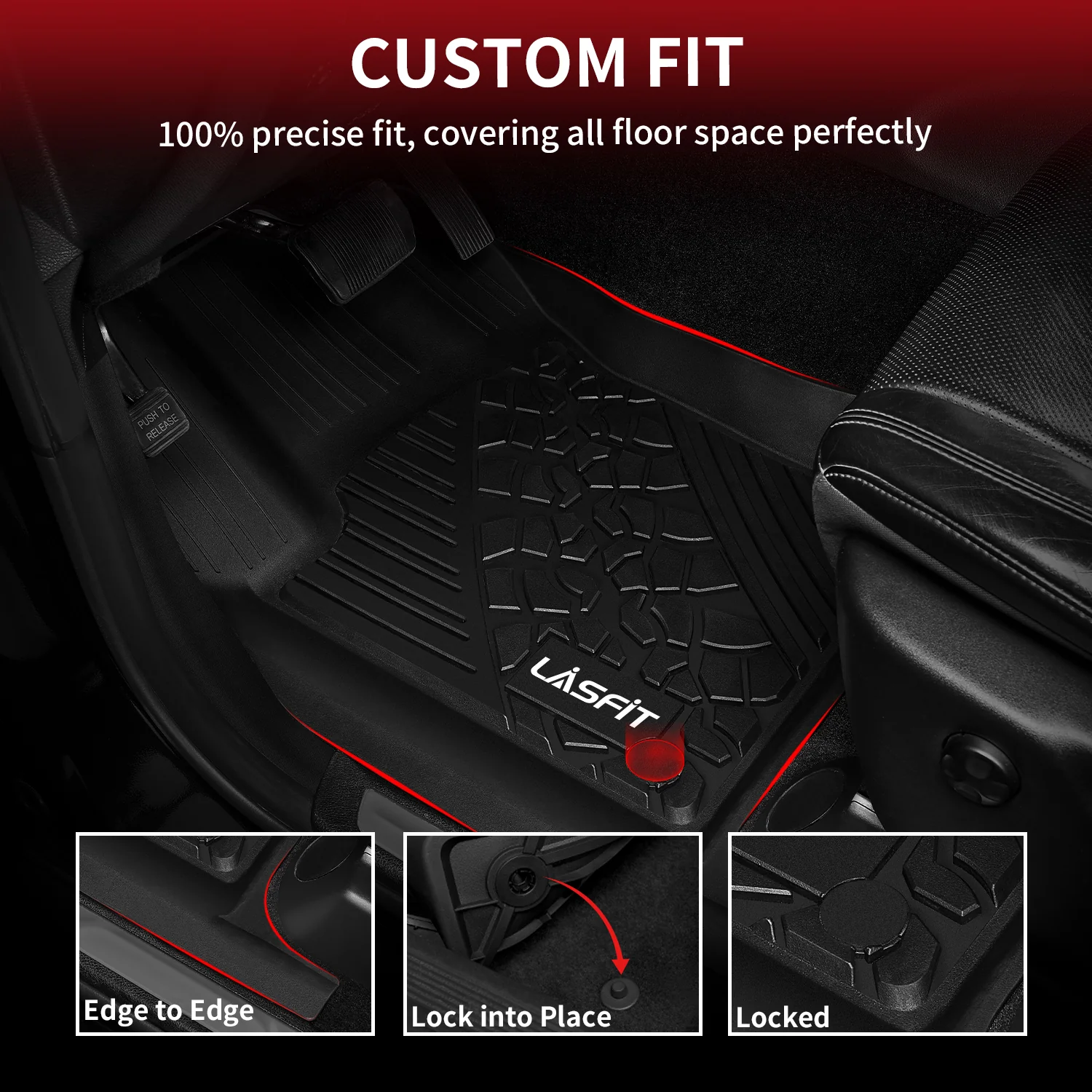 Fit for 2018-2026 Honda Odyssey TPE Custom Floor Mats or Rear Cargo Mat - Image 3