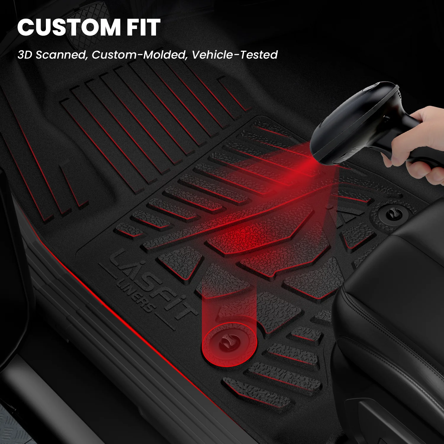 Fit for 2019-2026 Chevrolet Silverado 1500 Floor Mats, Fit Carpet Floor Only, Not Fit 2019 Silverado 1500 LD - Image 50