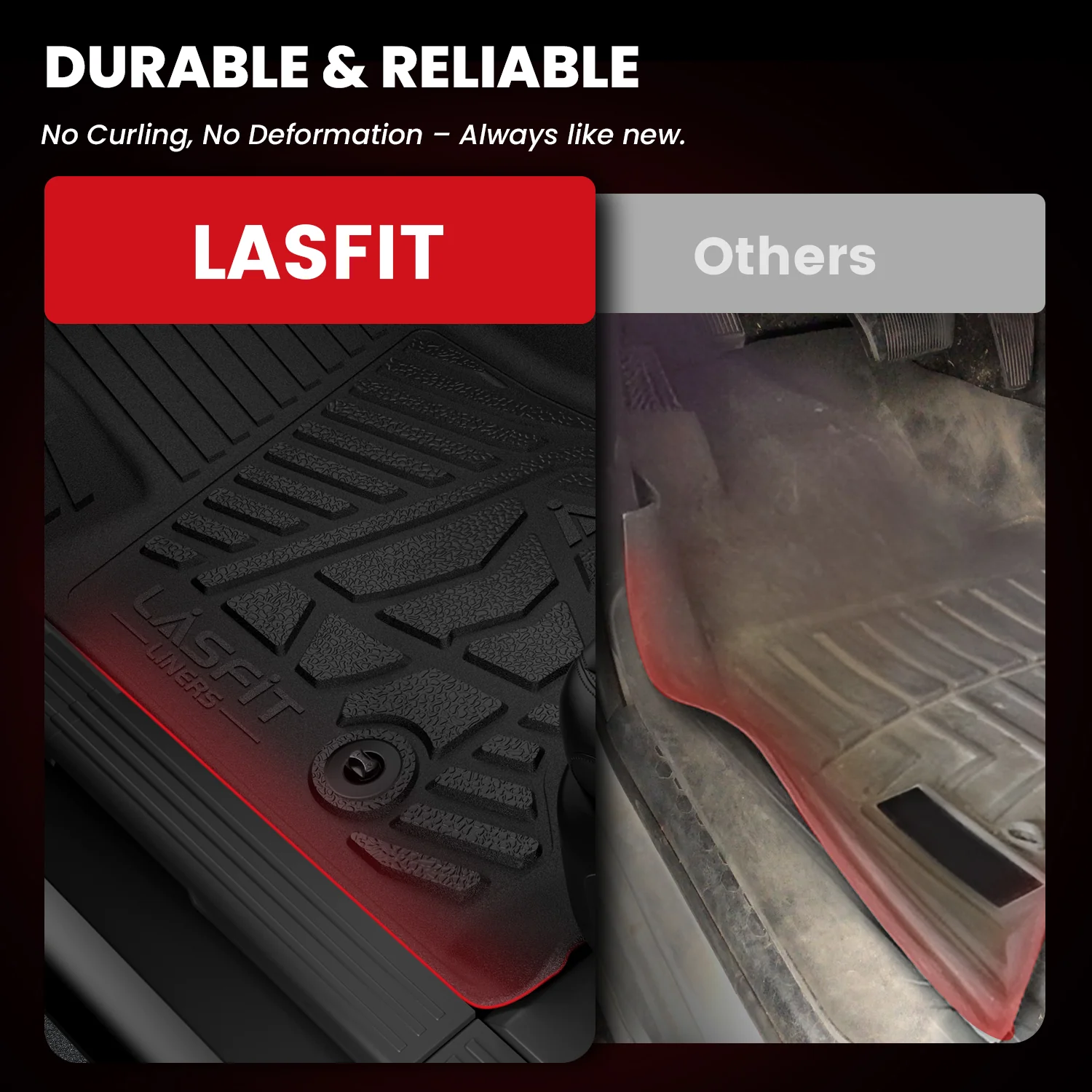 Fit for 2019-2026 Chevrolet Silverado 1500 Floor Mats, Fit Carpet Floor Only, Not Fit 2019 Silverado 1500 LD - Image 62