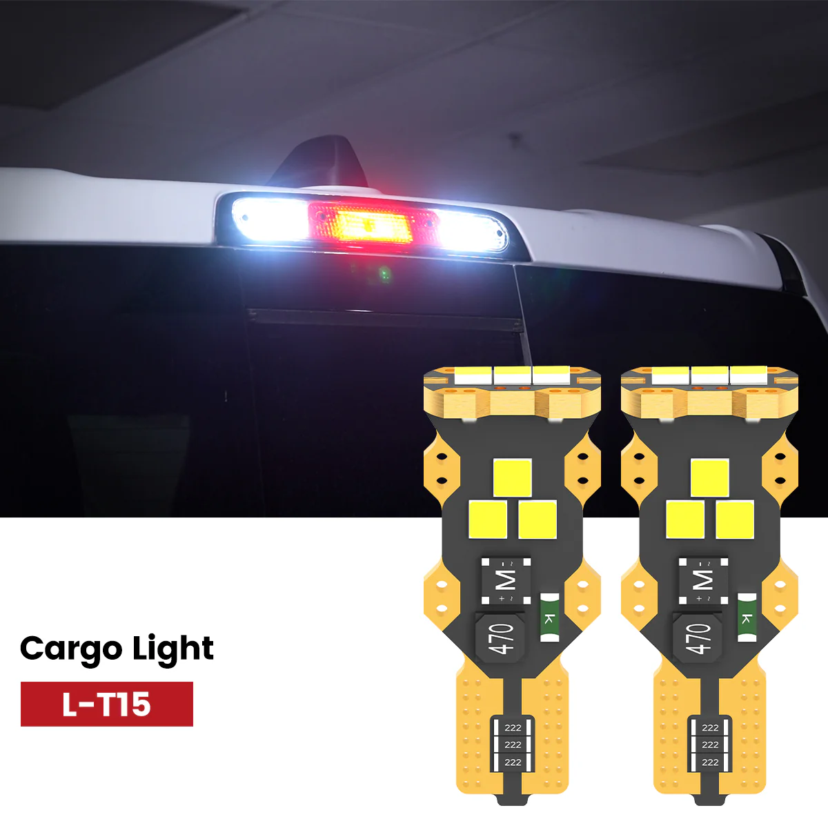Fit for 2015-2022 Chevrolet Colorado LED Bulbs Upgrade | Tested and Verified - Image 34